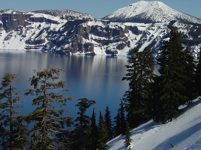 Mount Scott, Sentinel Rock, and Skull Rock