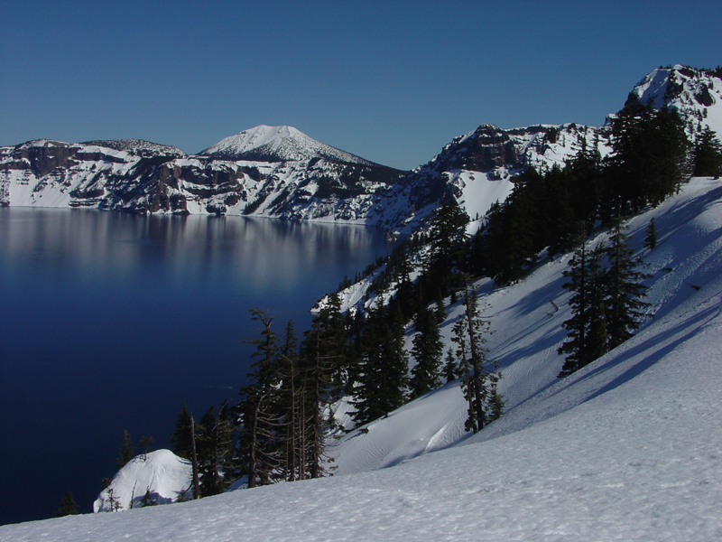 Winter view near Rim Village