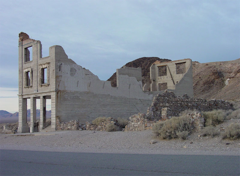 Rhyolite (ghost town), Nevada