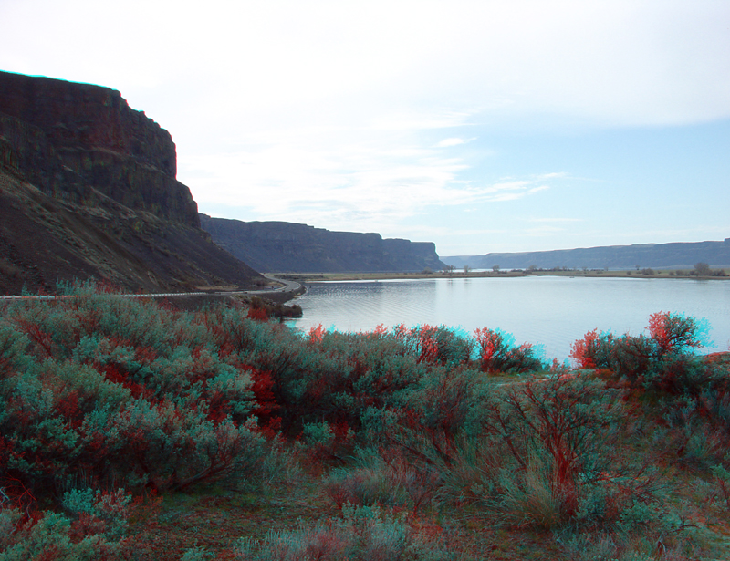 Banks Lake (reservoir) in Grand Coulee