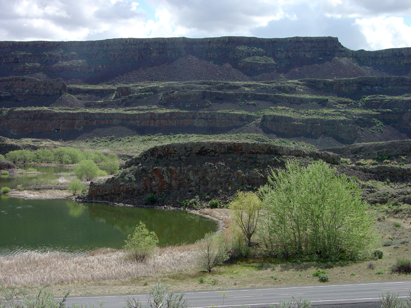 Alkali Lake in Grand Coulee