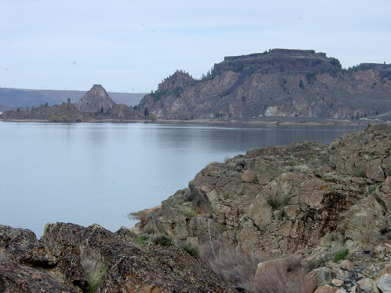 Granitic outcrops at Steamboat Rock State Park