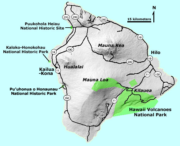 Map of Hawaii 