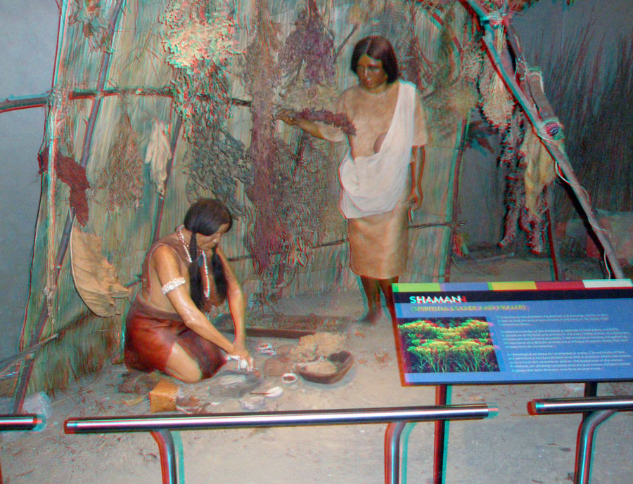 Fort Ancient Museum diorama