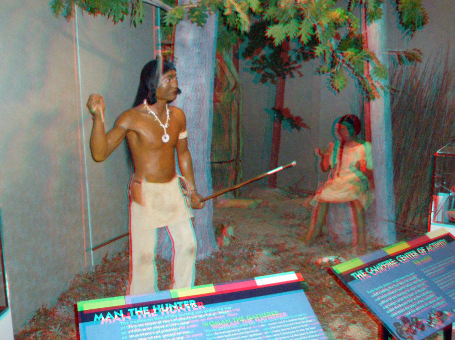 Fort Ancient Museum diorama