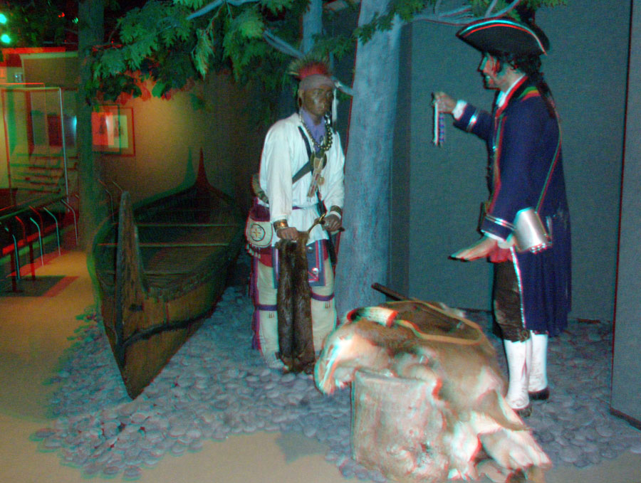 Fort Ancient Museum diorama