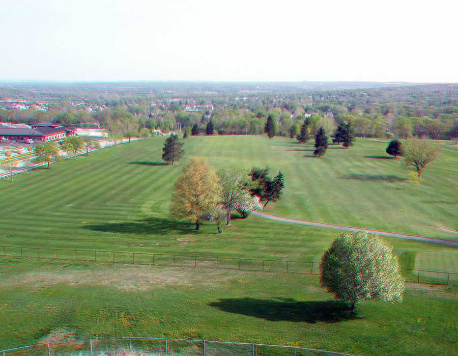 View from the top of the Miamisburg Mound