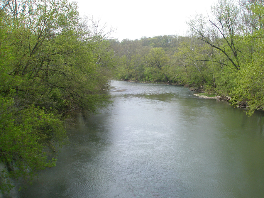 View of the Little Miami River