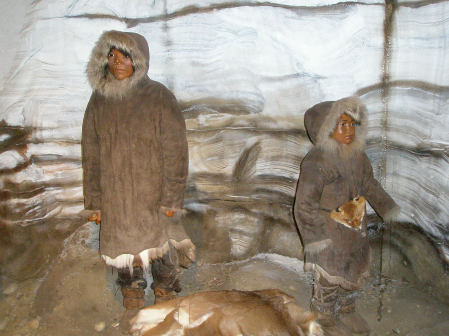 Fort Ancient Museum diorama