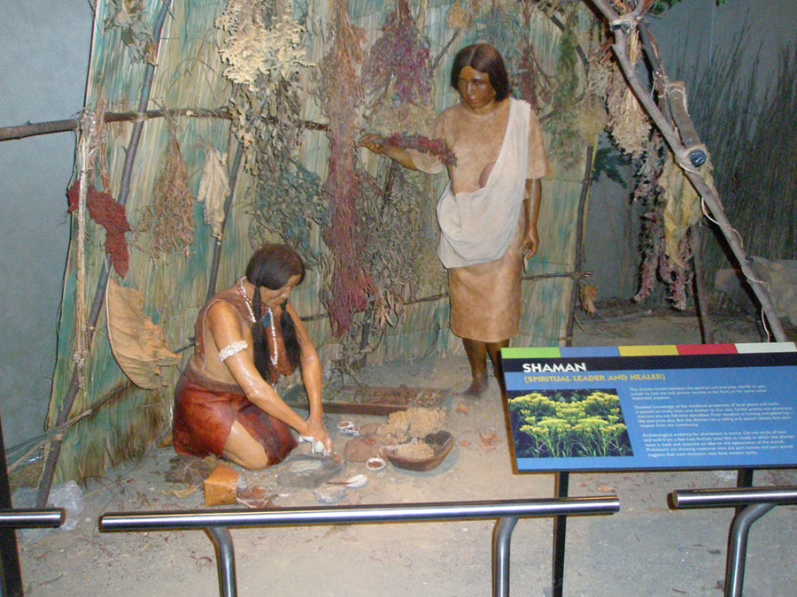 Fort Ancient Museum diorama