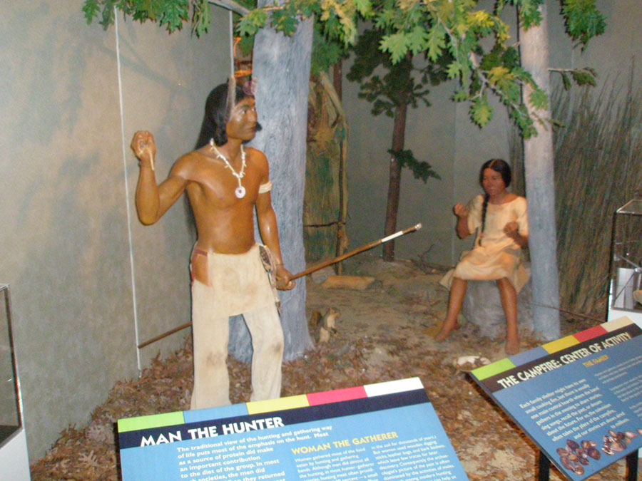 Fort Ancient Museum diorama