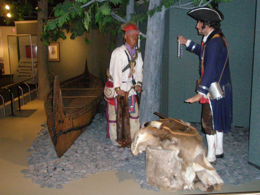 Fort Ancient Museum diorama