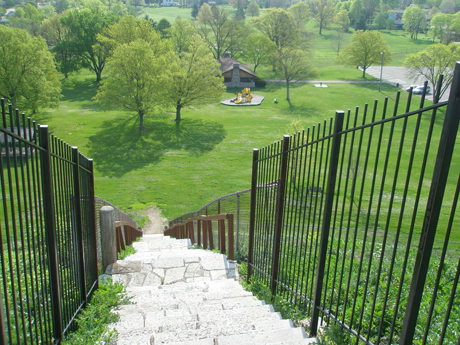 View from the top of the Miamisburg Mound