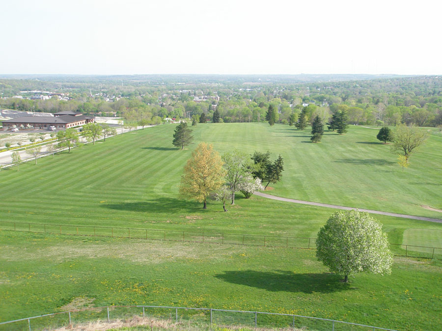 View from the top of the Miamisburg Mound