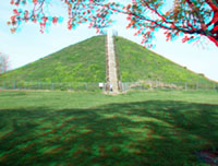 Miamisburg Mound, the second largest indian mound in the United States.