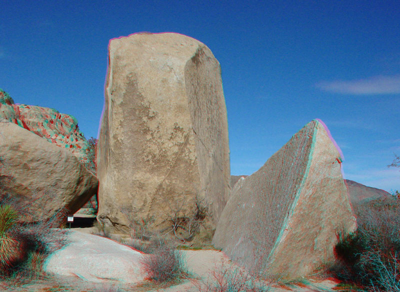 An archeological site near Barker Reservoir trailhead