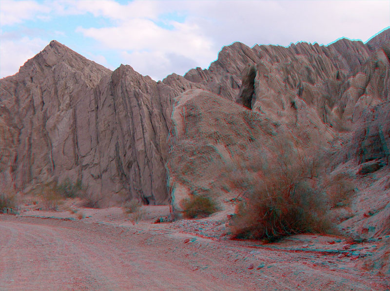 Painted Canyon in the Mecca Hills, CA