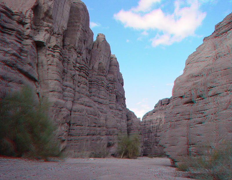 Painted Canyon in the Mecca Hills