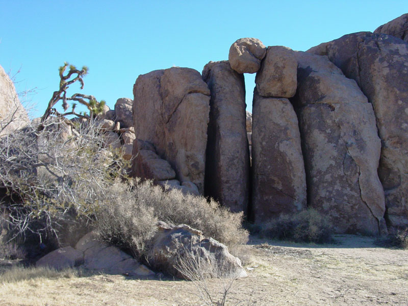 Boulder bridge near Quail Springs