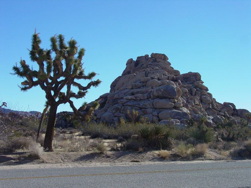 Rock pile near Quail Springs Picnic Area