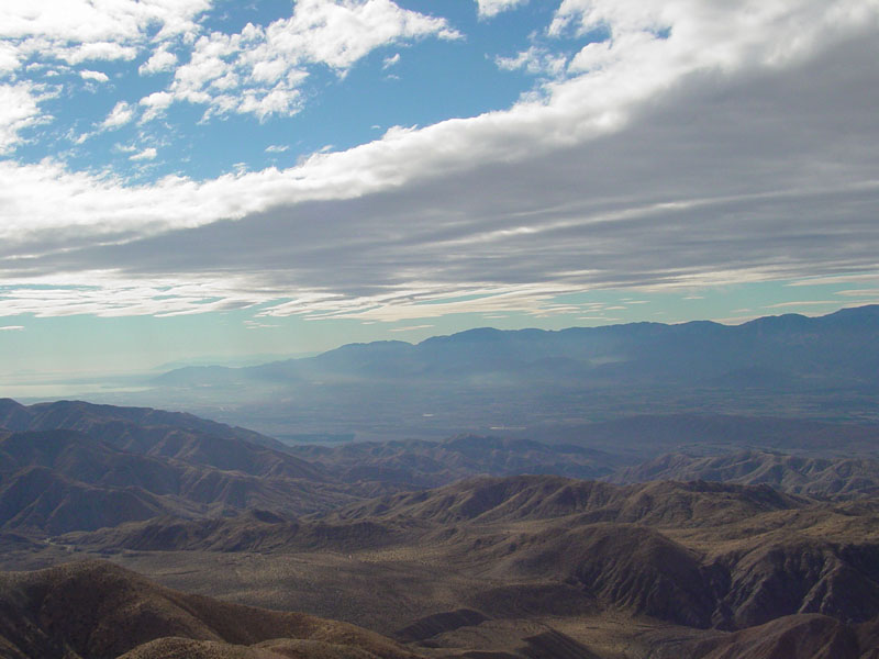 Southern Coachella Valley with Salton Sea