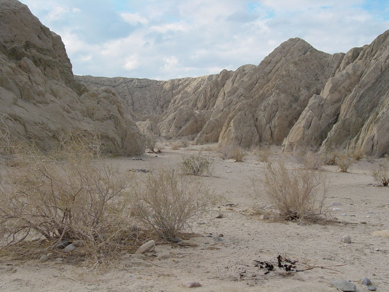 Painted Canyon in the Mecca Hills