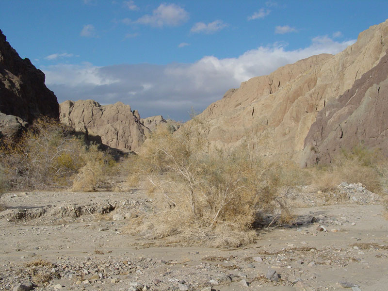 Painted Canyon in the Mecca Hills