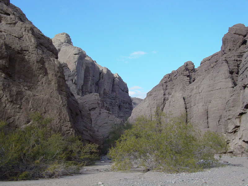 Painted Canyon in the Mecca Hills