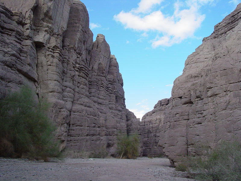 Painted Canyon in the Mecca Hills