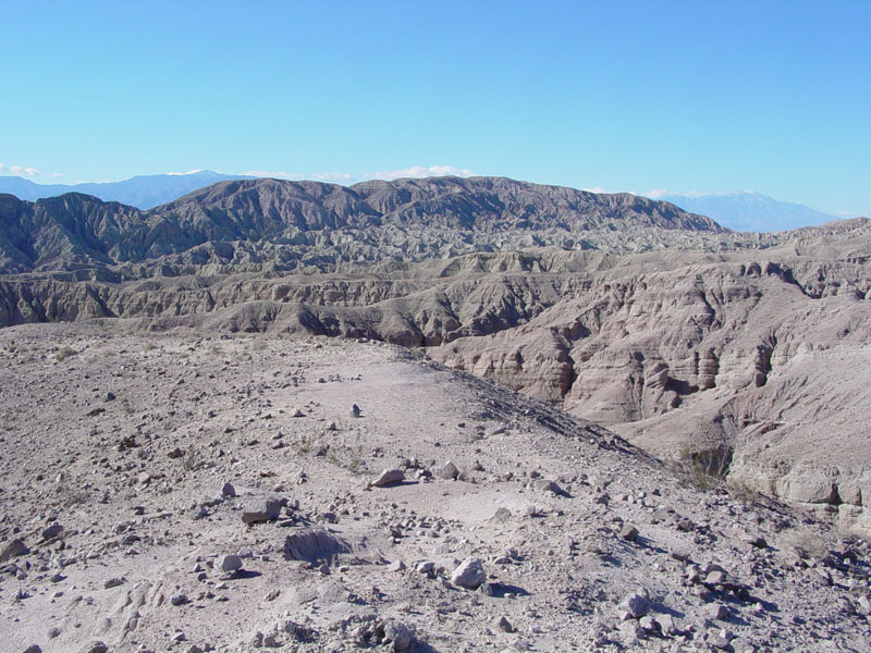 The Mecca Hills at Painted Canyon