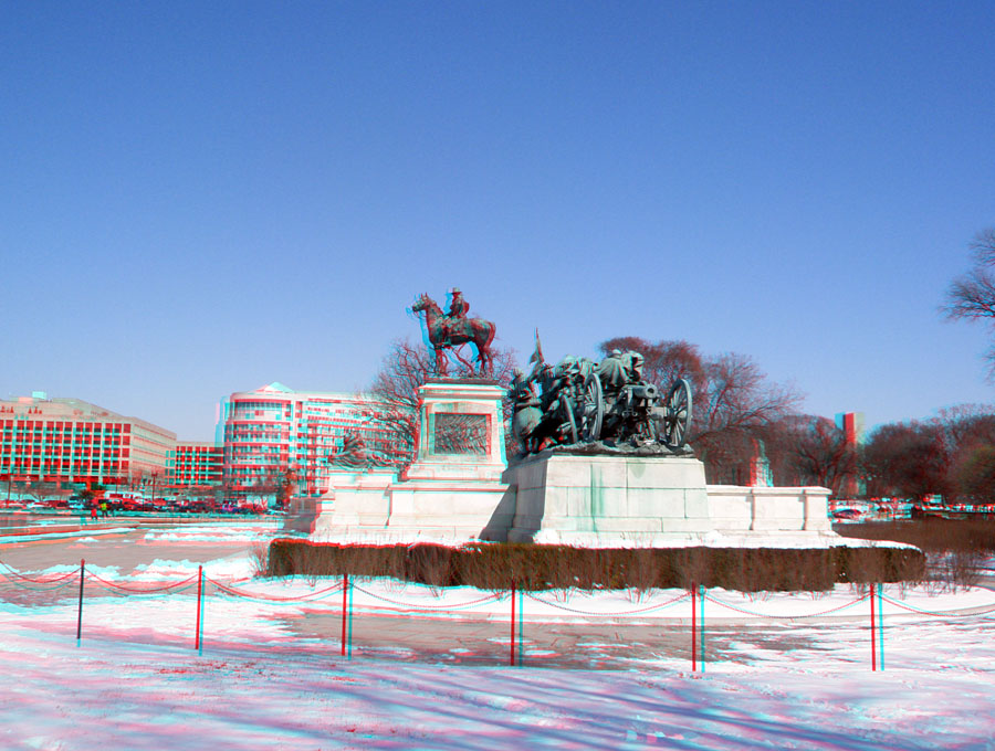 View of the U.S. Capitol Building and vicinity