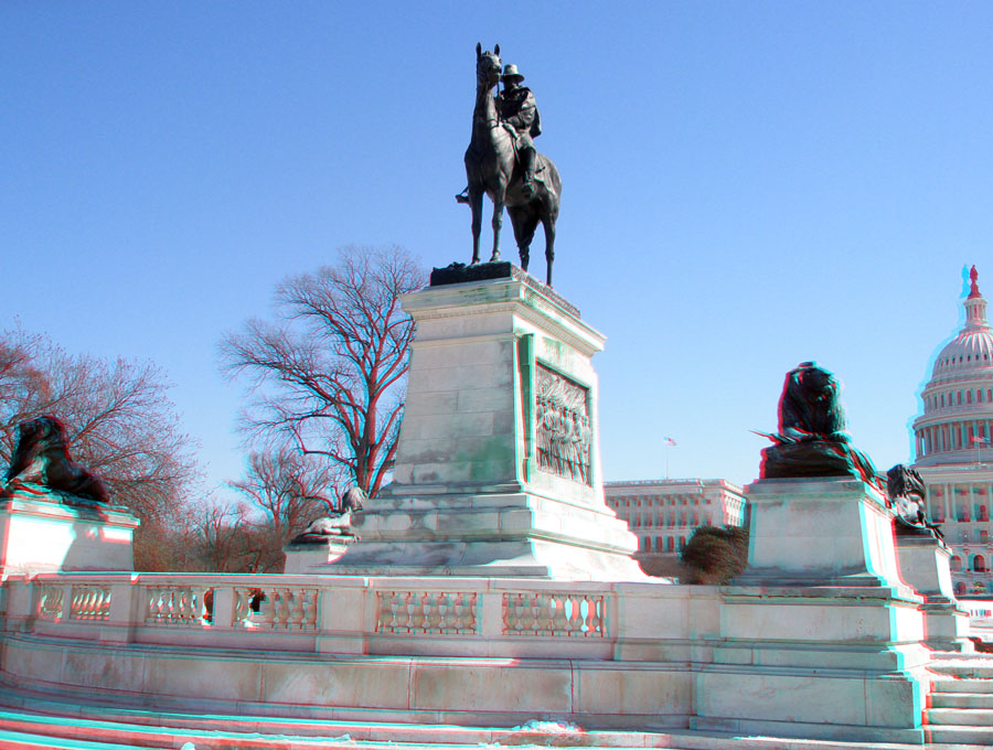 View of the U.S. Capitol Building and vicinity