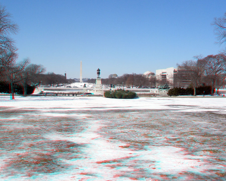 View of the Mall in front of the U.S. Capitol Building.