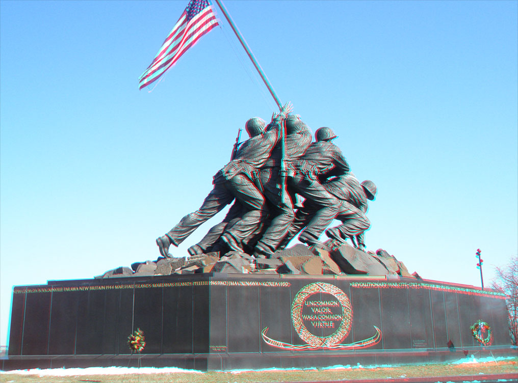 The Marince Corps War Memorial