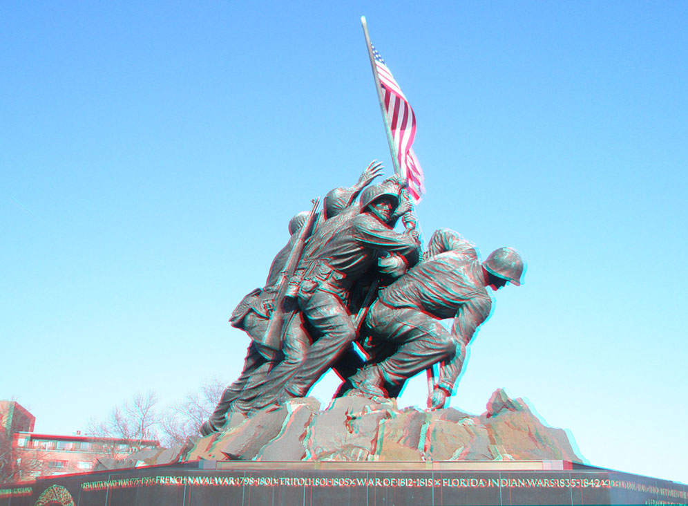 The Marince Corps War Memorial