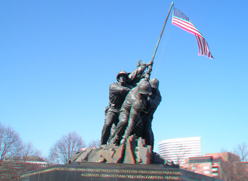 The Marince Corps War Memorial