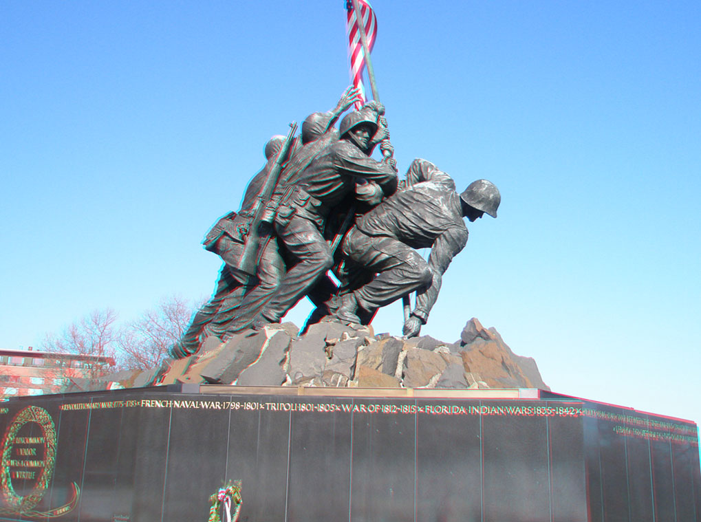 The Marince Corps War Memorial