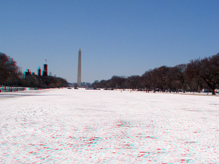 View of the Washington Monument and vicinity