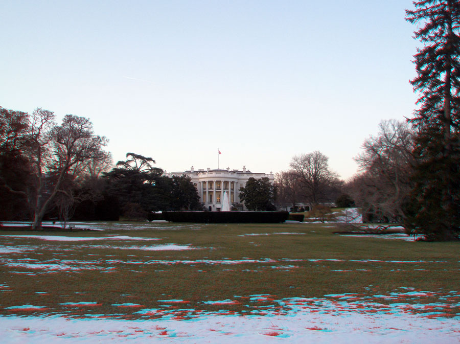 View in the vicinity of th White House