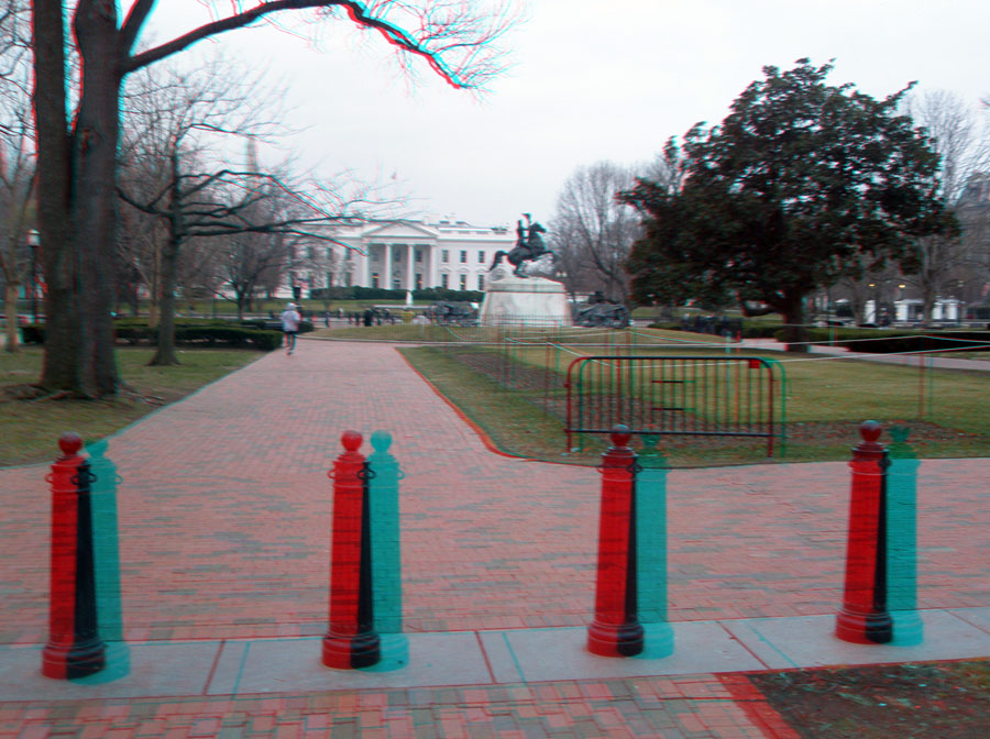 View in the vicinity of th White House