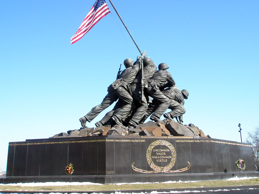 The Marince Corps War Memorial