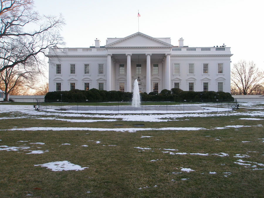 View in the vicinity of th White House