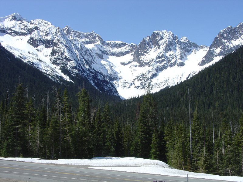 Views east near Gabriel Peak