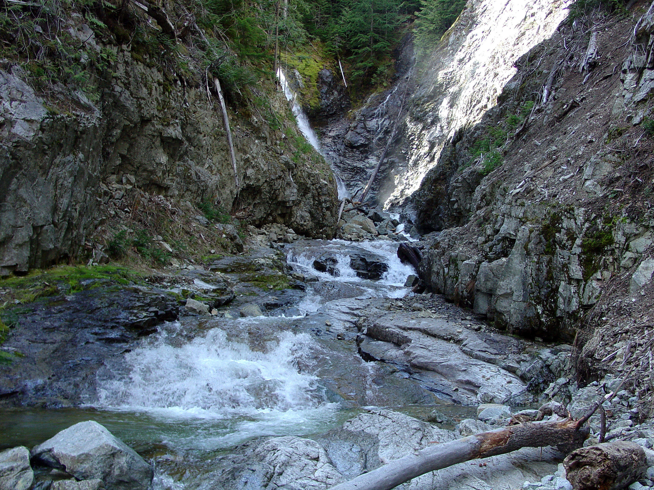 Falls along Granite Creek