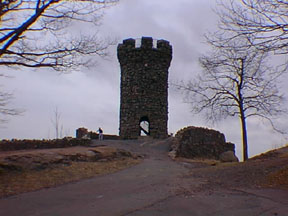 Castle Craig Tower, Hanging Hills near Meridan, Connecticut