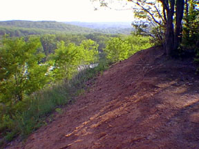 Beacon Hill Gravel (Pliocene) at Mt. Mitchell Overlook, Atlantic Highlands, Monmouth county New Jersey