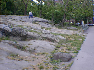 oordovician Inwood Marble in Isham Park, The Bron