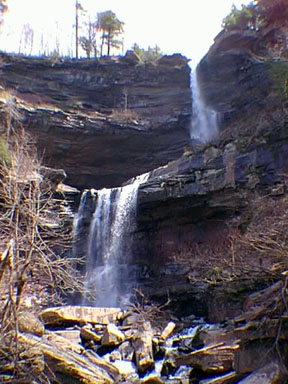 Kaaterskill Falls in Catskill Mountains, New York