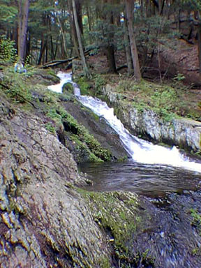 Lower falls of Tillman Ravine, Stokes State Forest, New Jersey