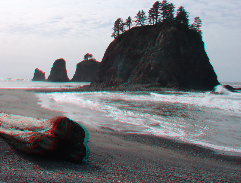 Sea stacks at Rialto Beach